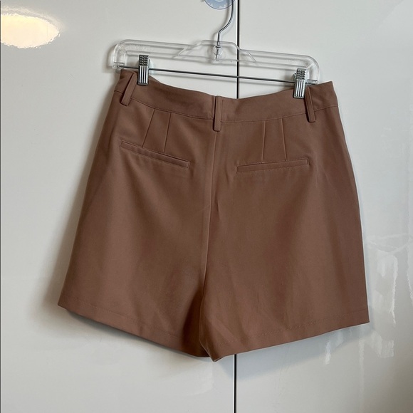 7 For All Mankind Brown Taupe Women's Dressy Bermudas, Size 10 - Picture 2 of 7